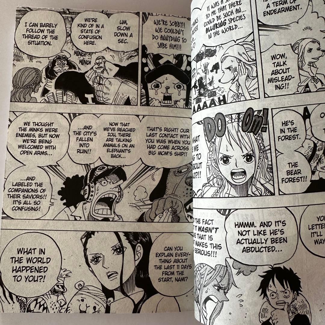 ワンピース 71〜90巻 20冊 英語 one piece 海外版漫画 洋書