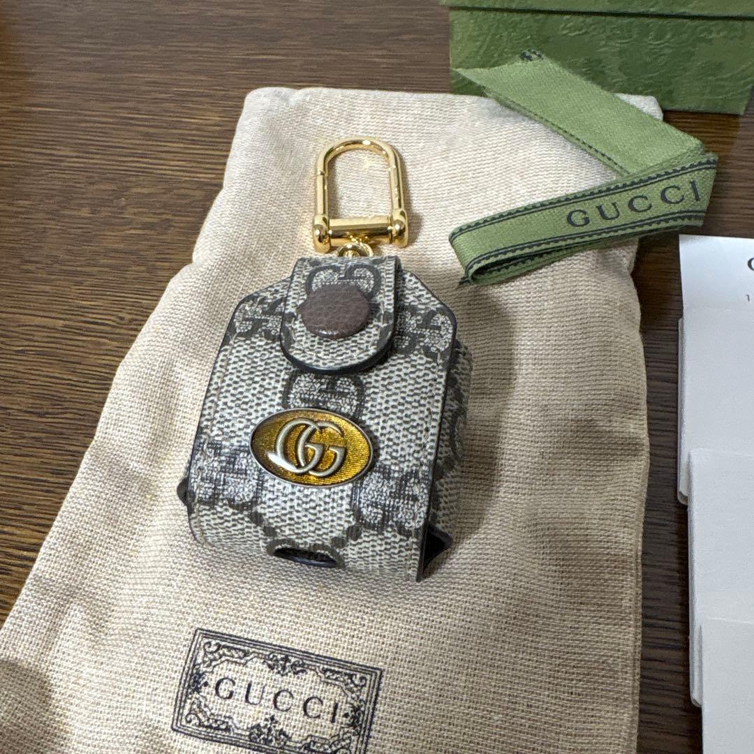 《未使用》GUCCI／オフィディアGG AirPodsケース