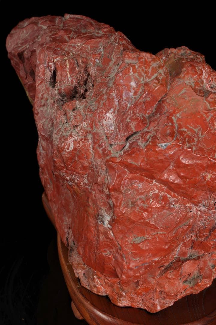 マ*3様 佐渡 赤玉石 赤石 碧玉 水石 鑑賞石 天然石 原石 大型20.3kg