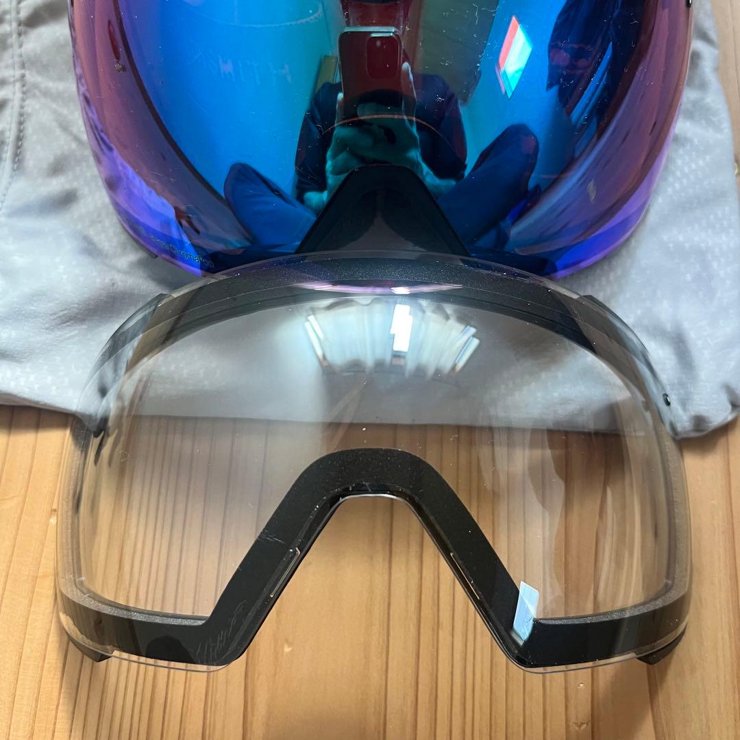 美品　スミス　I/O MAG ノースフェイス　希少　コラボモデル　調光レンズ