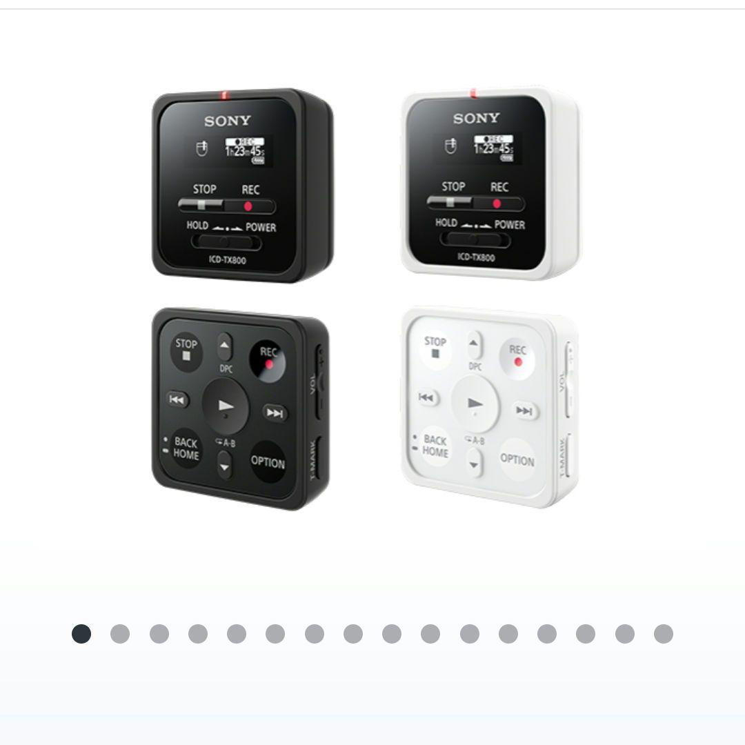 SONY ステレオICレコーダー ICD-TX800