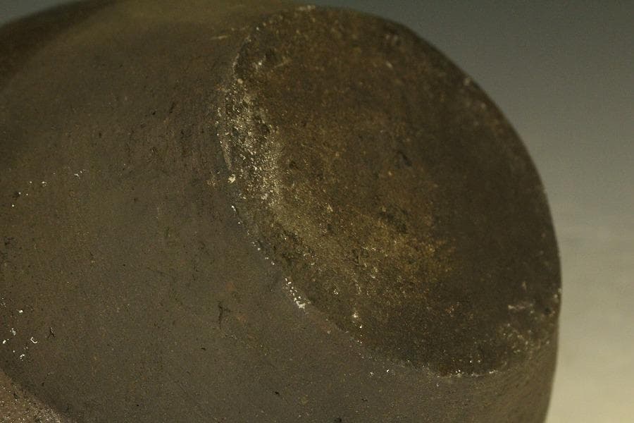 六古窯 常滑 四耳壷 茶壷 茶道具 高25cm(LC644)