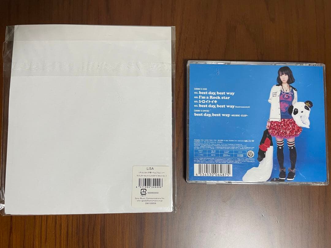 LiSA best day, best way CD 直筆サイン入り