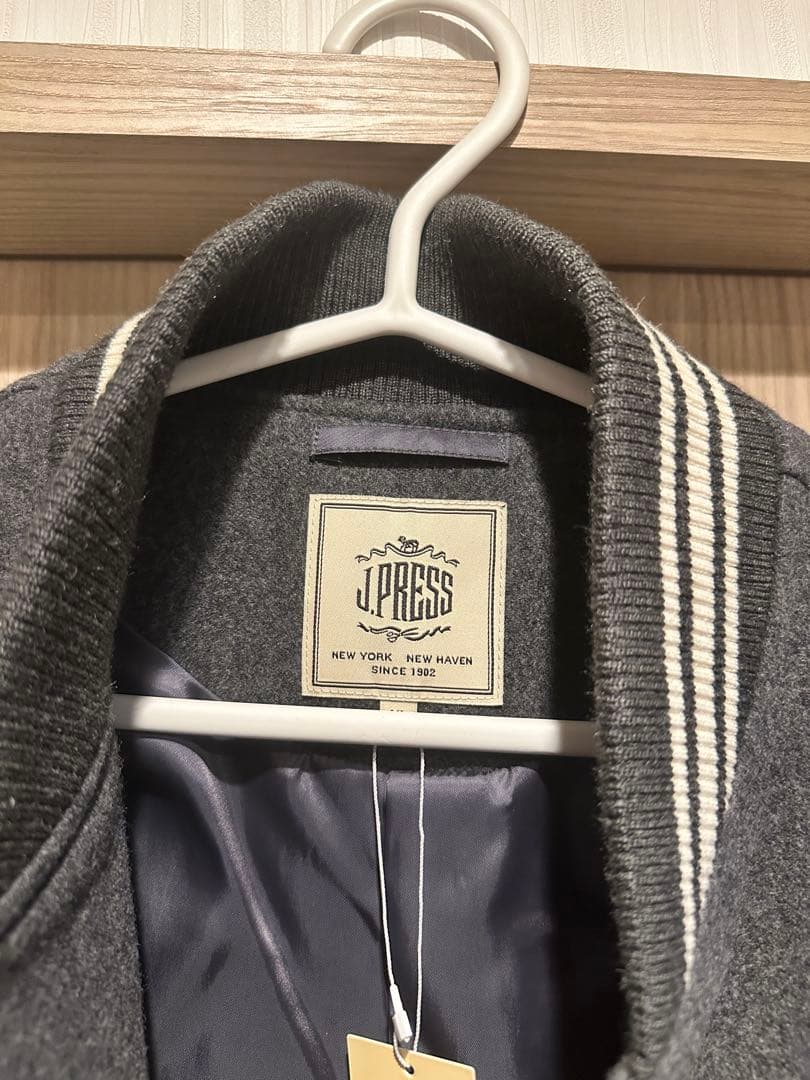 J.PRESS スタジャン グレー/ブラック