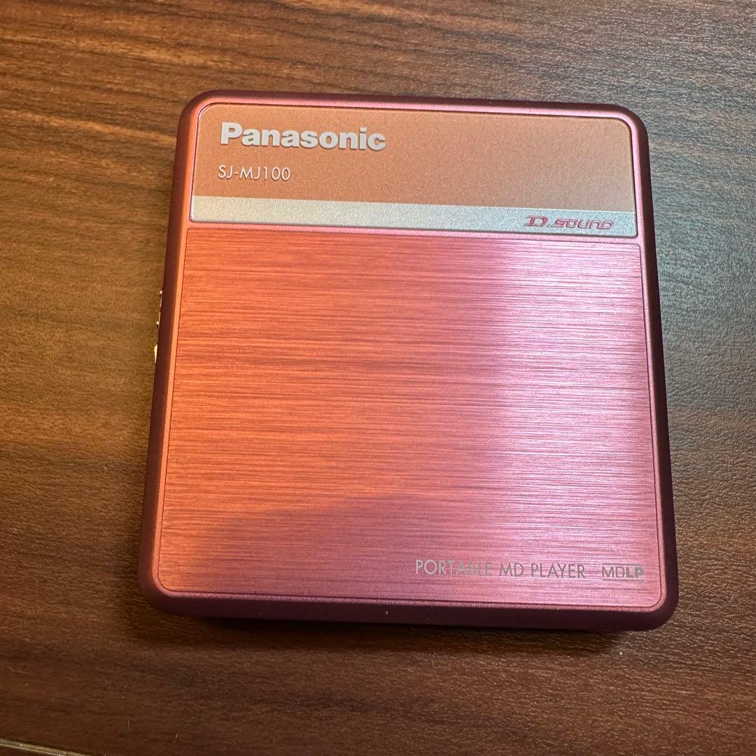 Panasonic SJ-MJ100 MDプレーヤー 5531