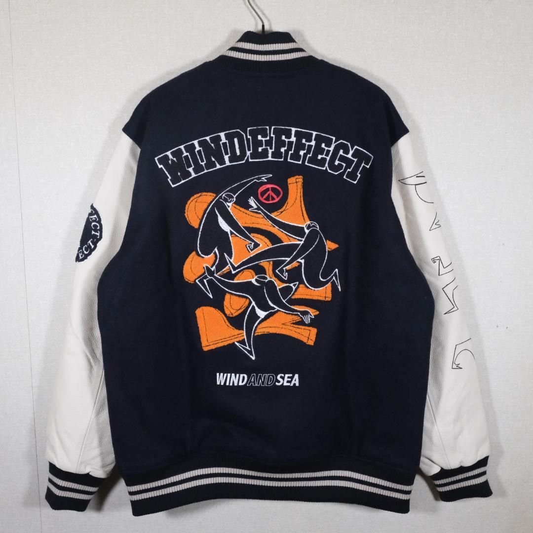 WIND AND SEA LEEGET VERSITY JACKET スタジャン