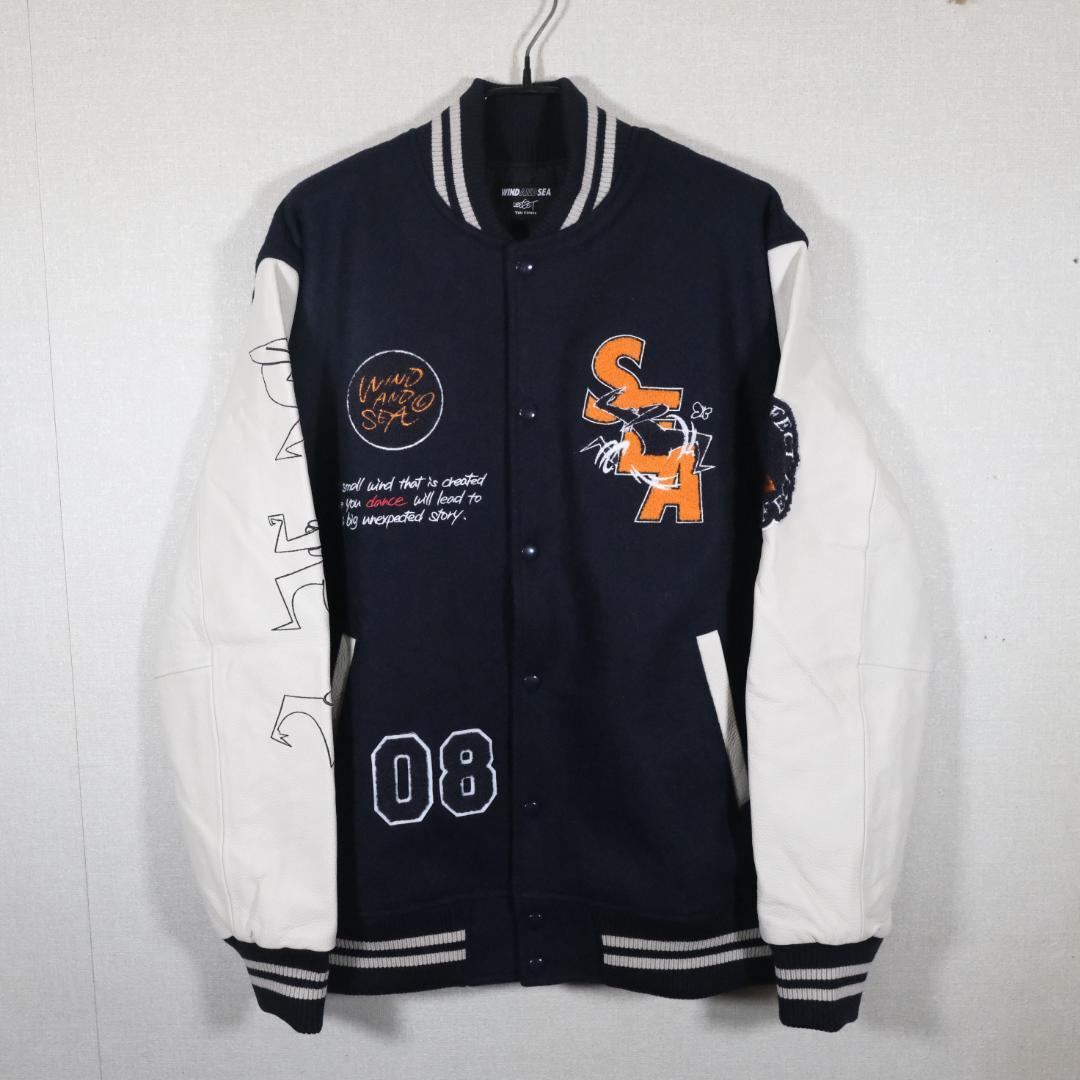 WIND AND SEA LEEGET VERSITY JACKET スタジャン