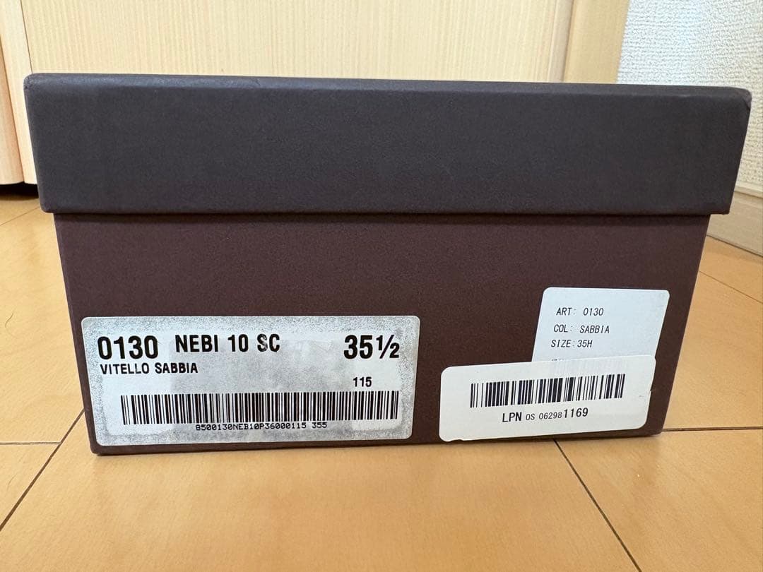 新品 PELLICO NEBI 35.5 ペリーコ ベージュ