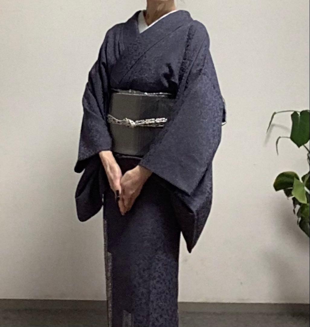 作家物、密かにゴージャスなお着物。