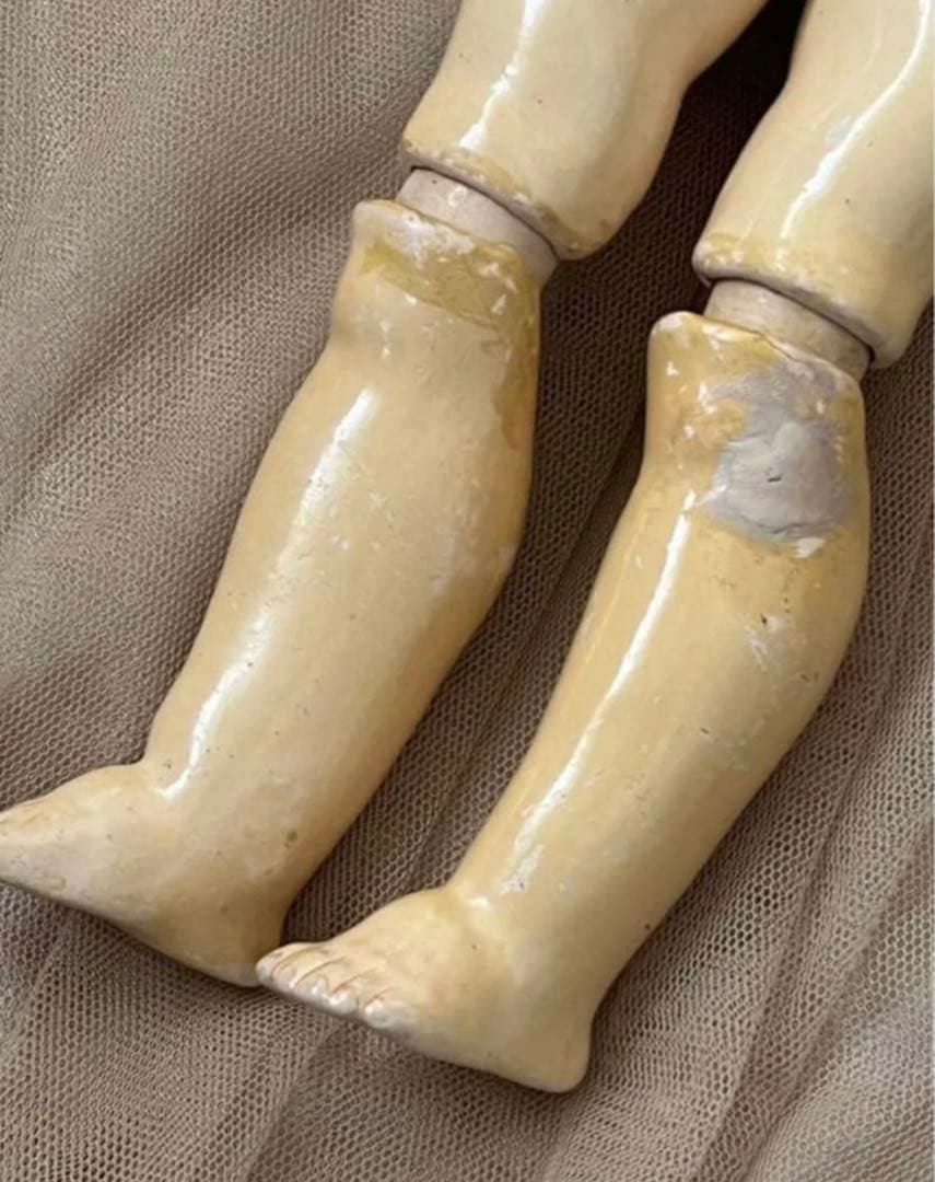 アンティーク ドイツ製 ビスクドール MARKED 444 キャビネットサイズ