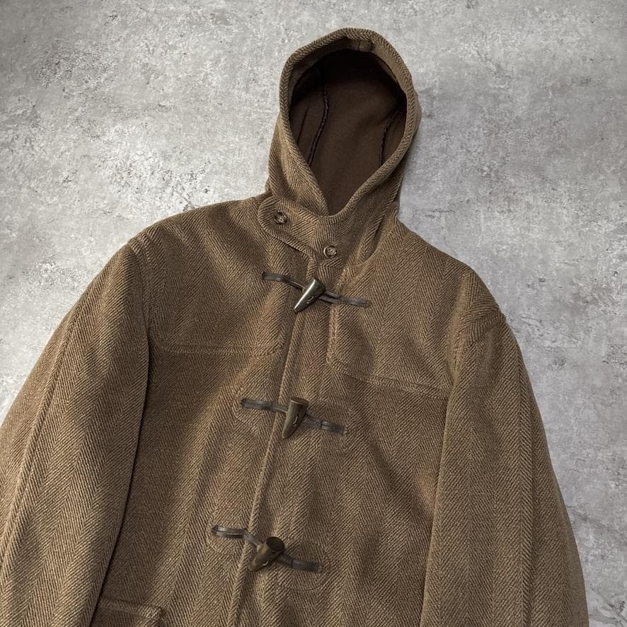 グローバーオール ムーアブルック キングストン ダッフルコート 48 ブラウン
