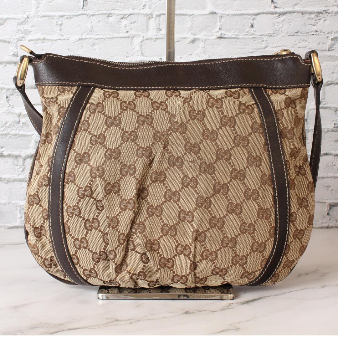 GUCCI グッチ ショルダーバッグ アビー GGキャンバス 斜めがけ GG柄