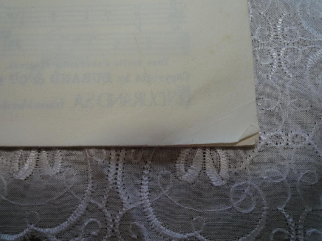 世の終わりのための四重奏曲　楽譜