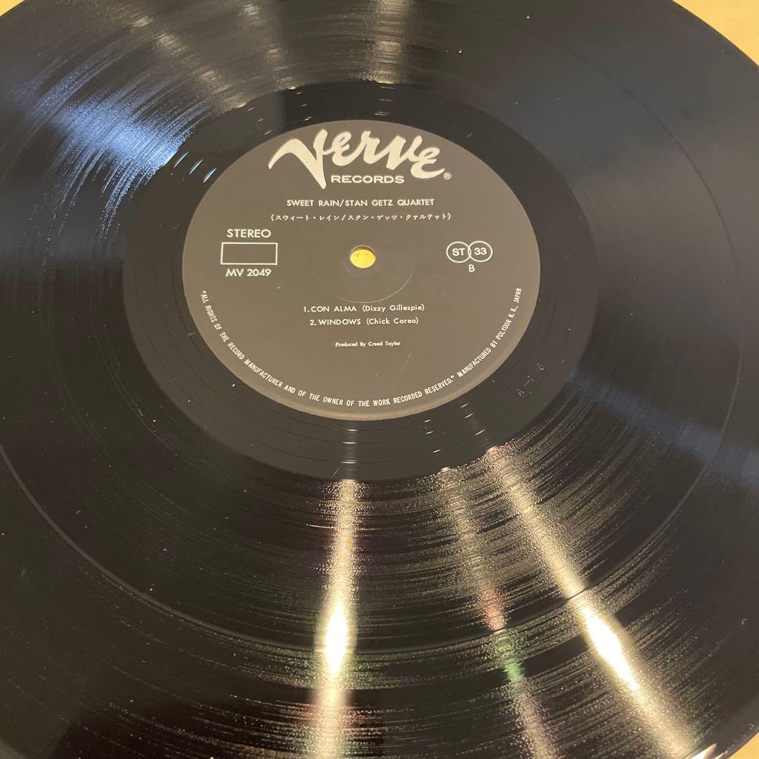 Stan Getz Sweet Rain レコード