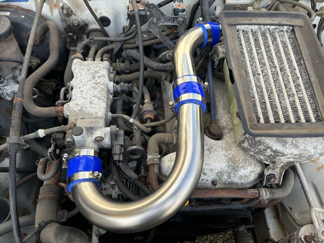 ［正規超希少商品！ポン付け］ジムニー 【JA22】ターボパイプ SUS製!