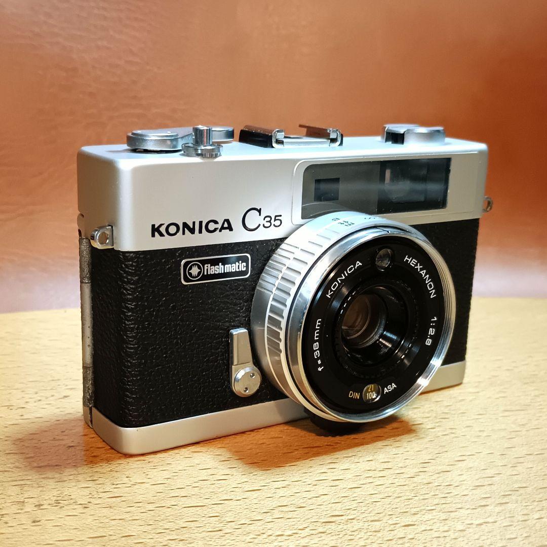 フィルムカメラ　コニカC35【美品、完動品】乃木坂46　五百城茉央、芦田愛菜