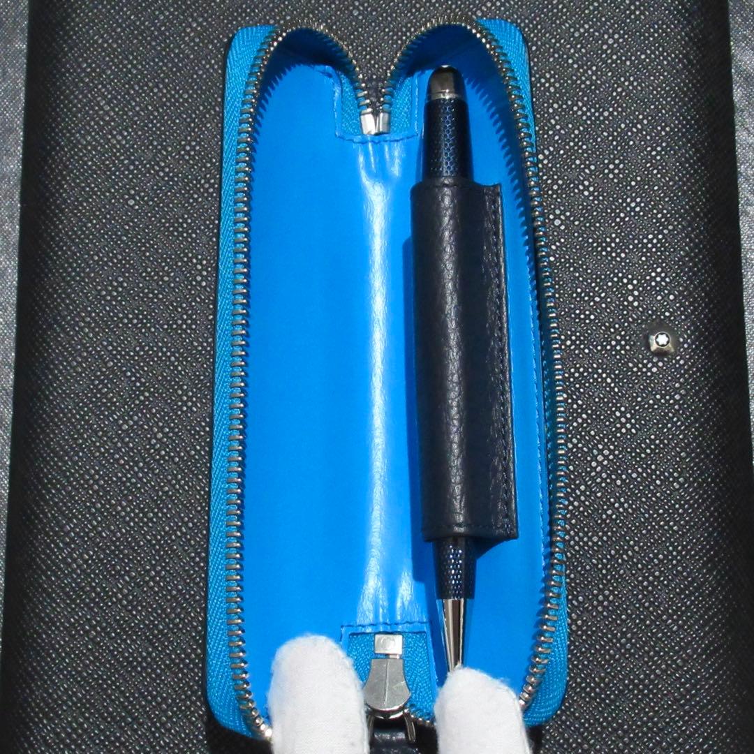 モンブラン ペンケース ペンポーチ マイスターシュテュック 1本用 124131