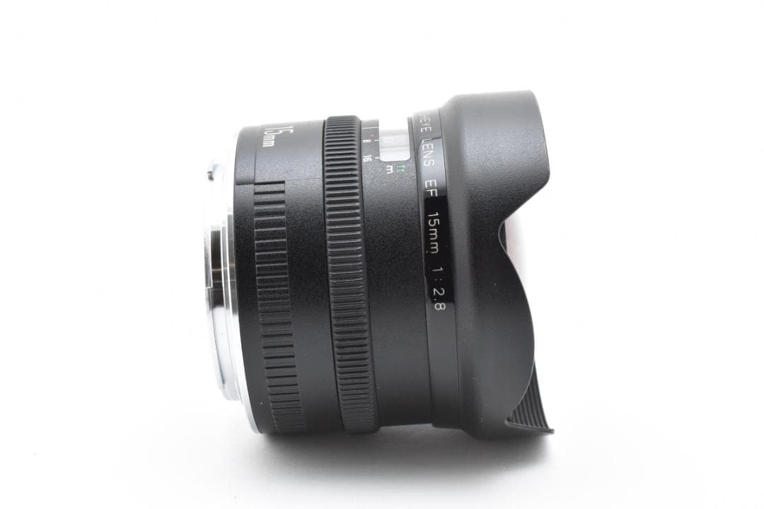 ジャンク キャノン EF 15mm F2.8 FISHEYE Lens 5453