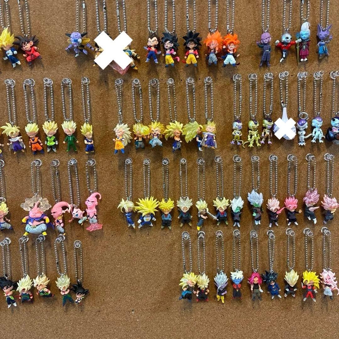 バラ売り可★ドラゴンボール　UDM　ガチャ　キーホルダー　132個セット