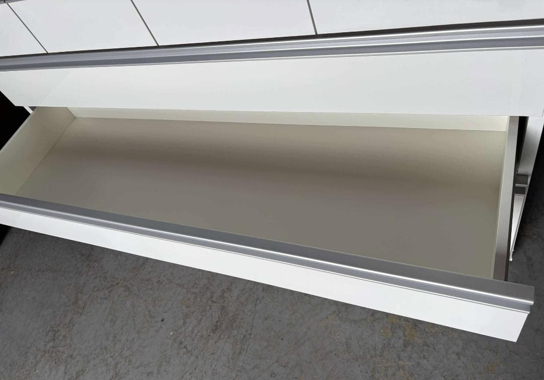 zizimomoji 昇光家具のステンレストップキッチンカウンターUsed