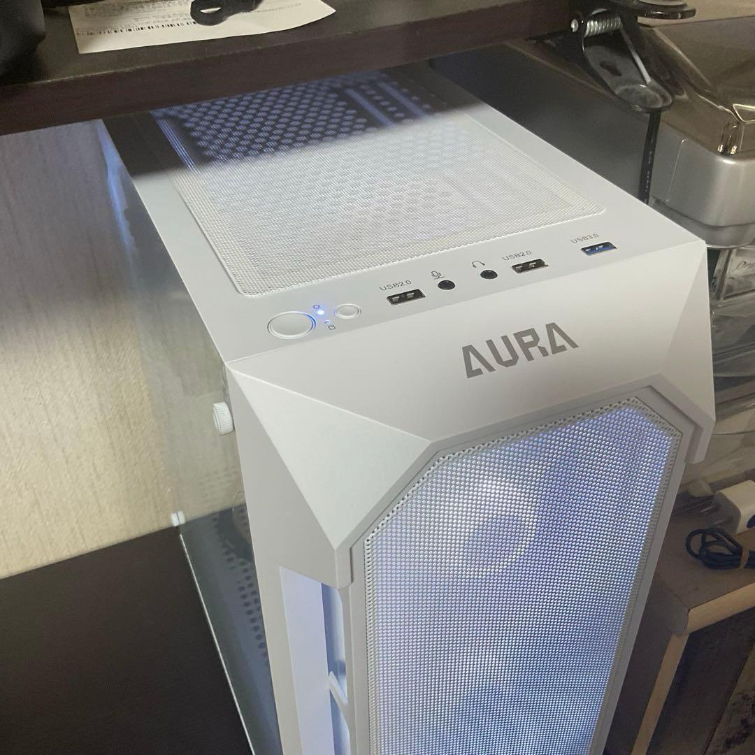 高性能白ゲーミングPC/i7 9700f/RTX2070 FPS快適プレイ