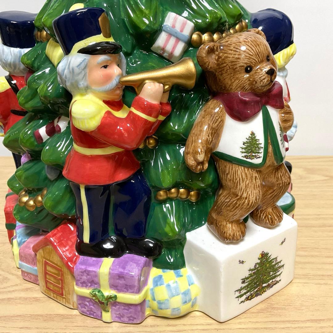 スポード　クリスマスツリー クッキージャー ②