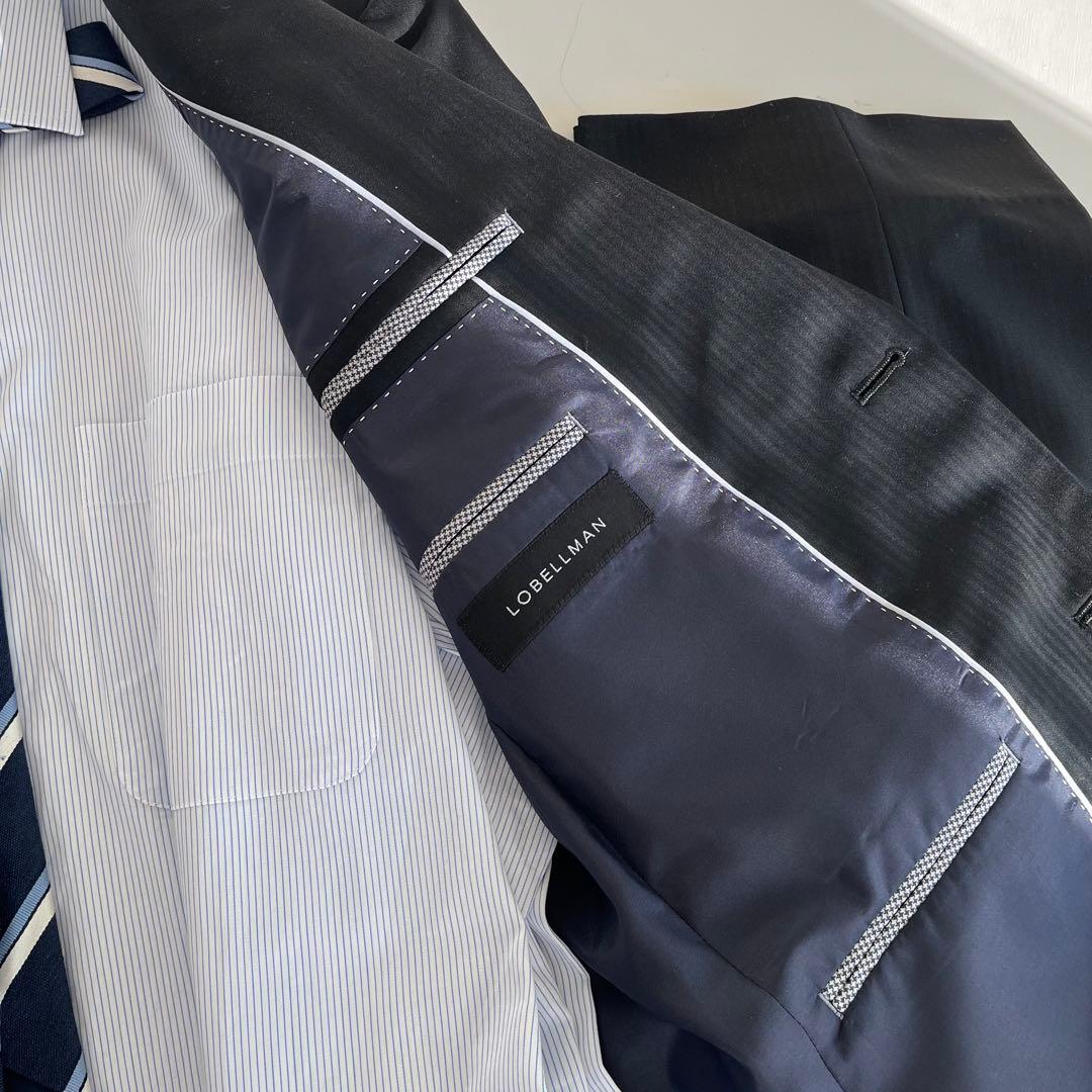 170㎝【シャツ・ネクタイ付き】フォーマル スーツ セット 卒業式 入学式　黒