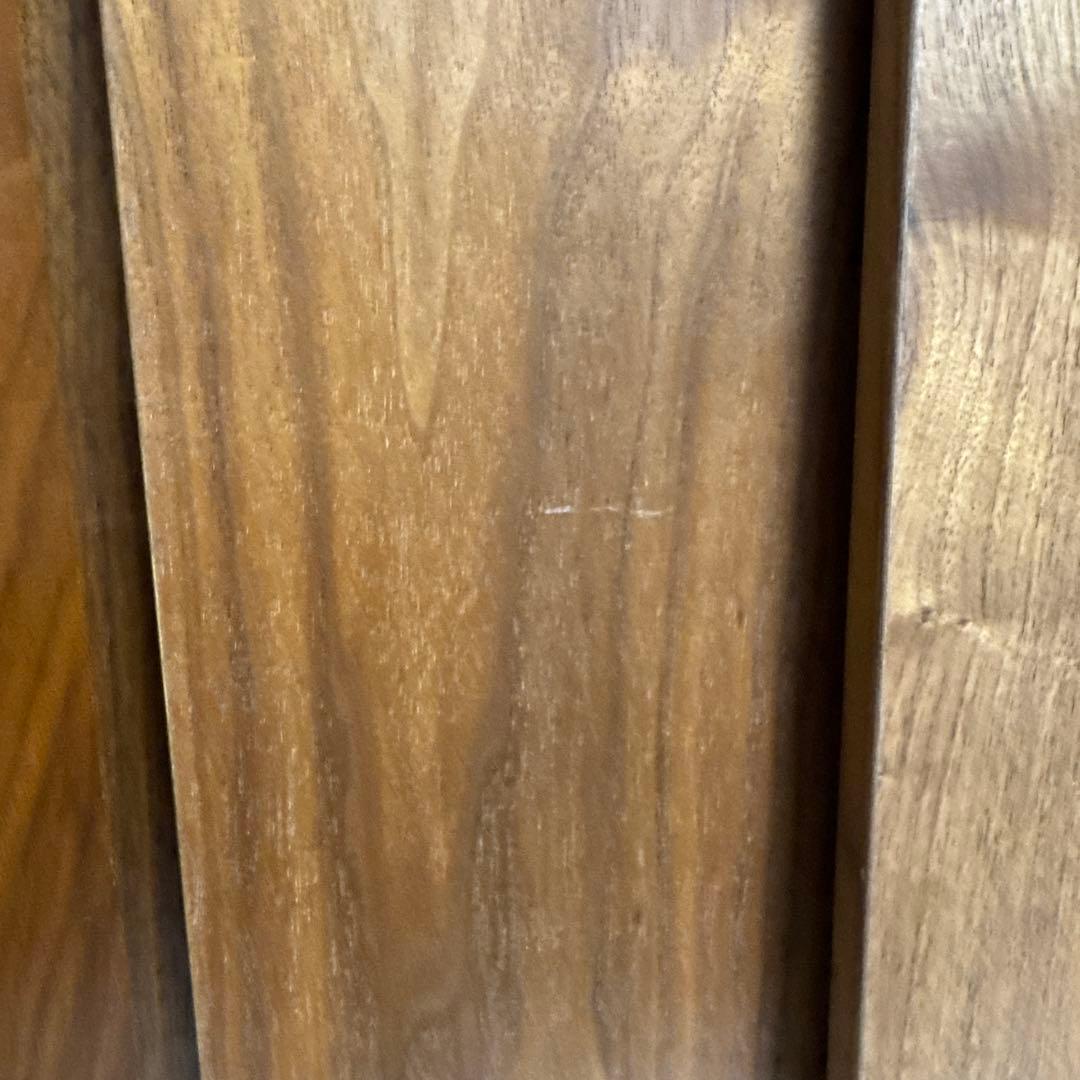 無印良品　ステンレスユニットシェルフ　ウォルナット