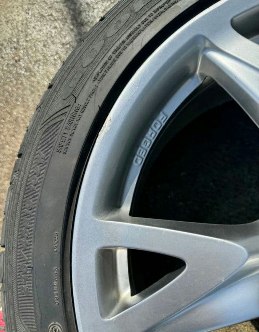 z34純正ホイール 19インチ ホイールセット 114.3