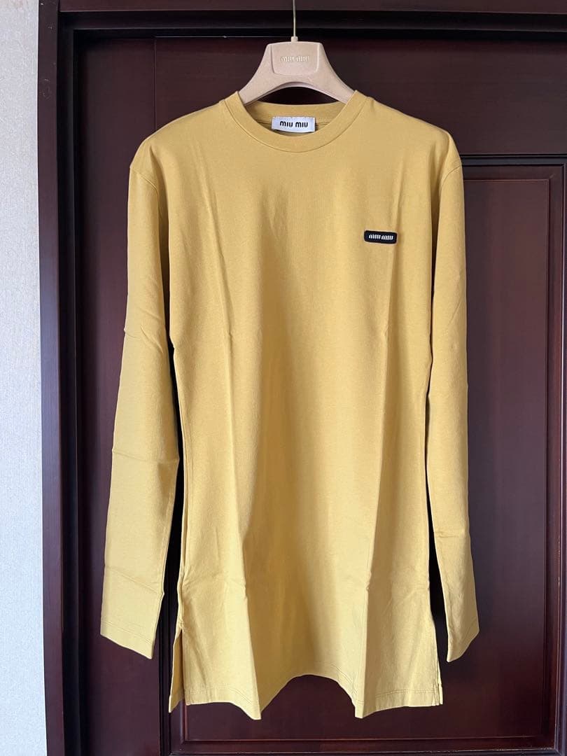 MIUMIU ミュウミュウ ジャージーTシャツ