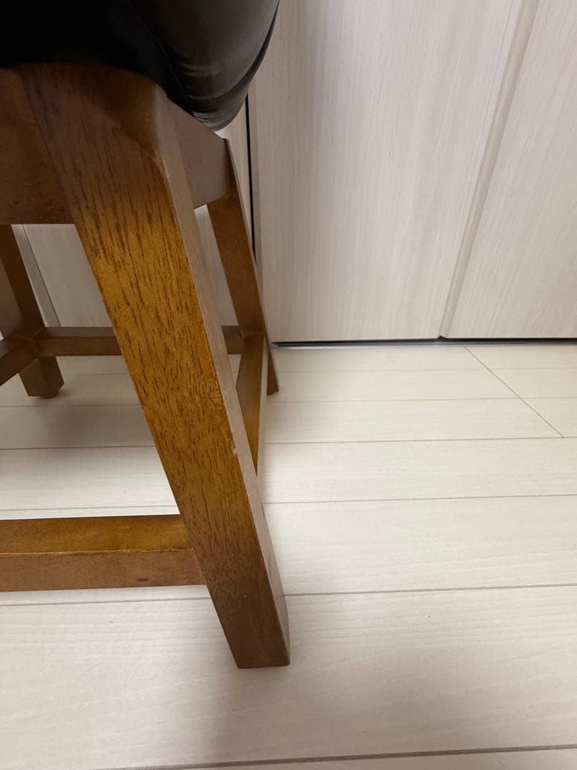 【中古品】MORI SHIGE モリシゲ 北欧風 アンティーク 回転チェア