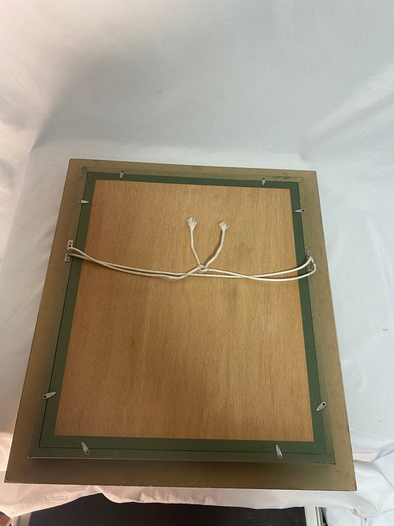 2289❣️水辺の古城　油絵