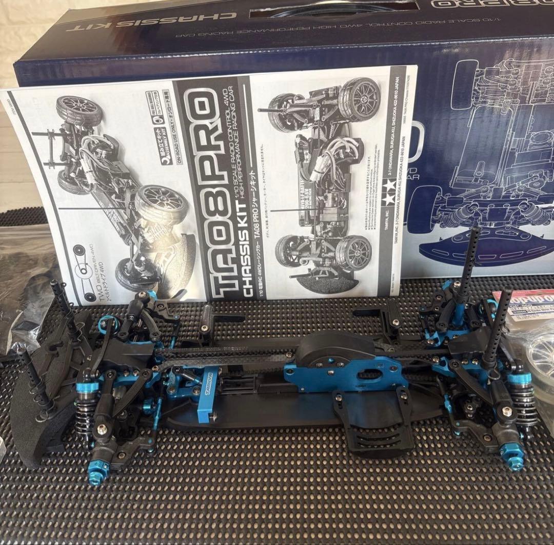 TAMIYA タミヤ　TA08 スペアパーツ　オプションパーツ沢山　ボールデフ付