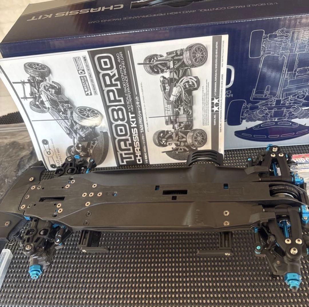 TAMIYA タミヤ　TA08 スペアパーツ　オプションパーツ沢山　ボールデフ付