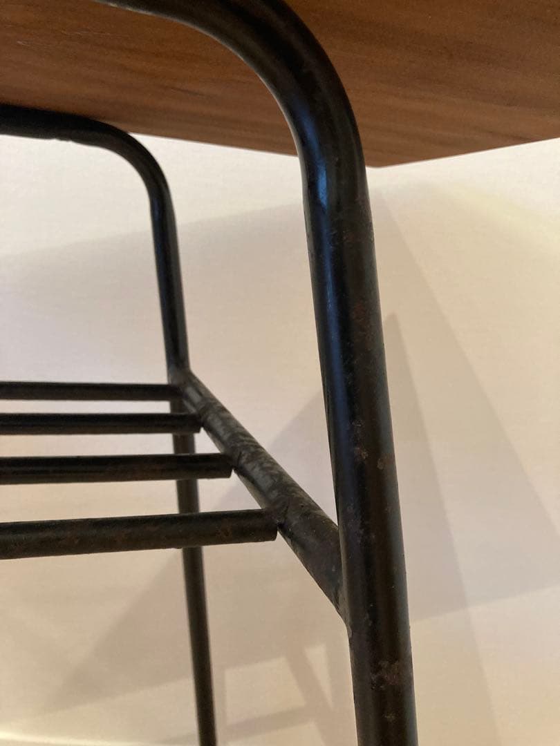 アイアン×無垢木製天板テーブル 作業台 デスク インダストリアルデザイン 工業系