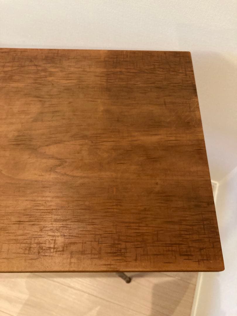 アイアン×無垢木製天板テーブル 作業台 デスク インダストリアルデザイン 工業系