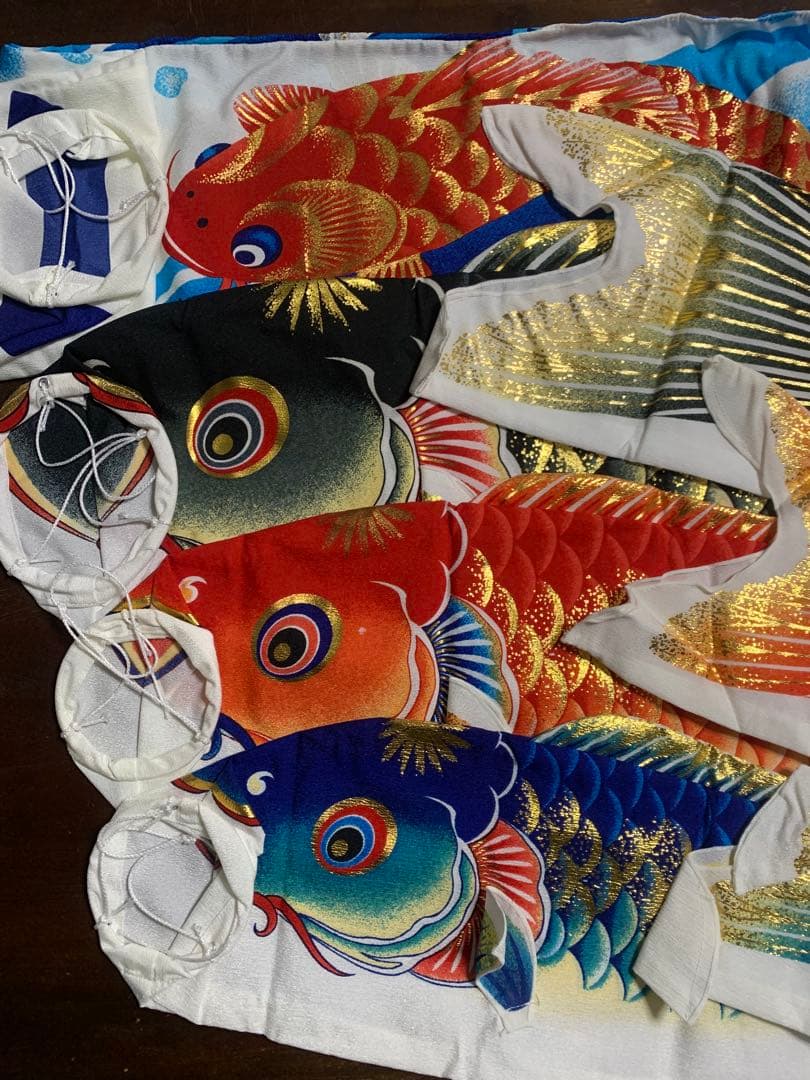 鯉のぼり　室内用　鯉物語　天華　使用品　こいのぼり