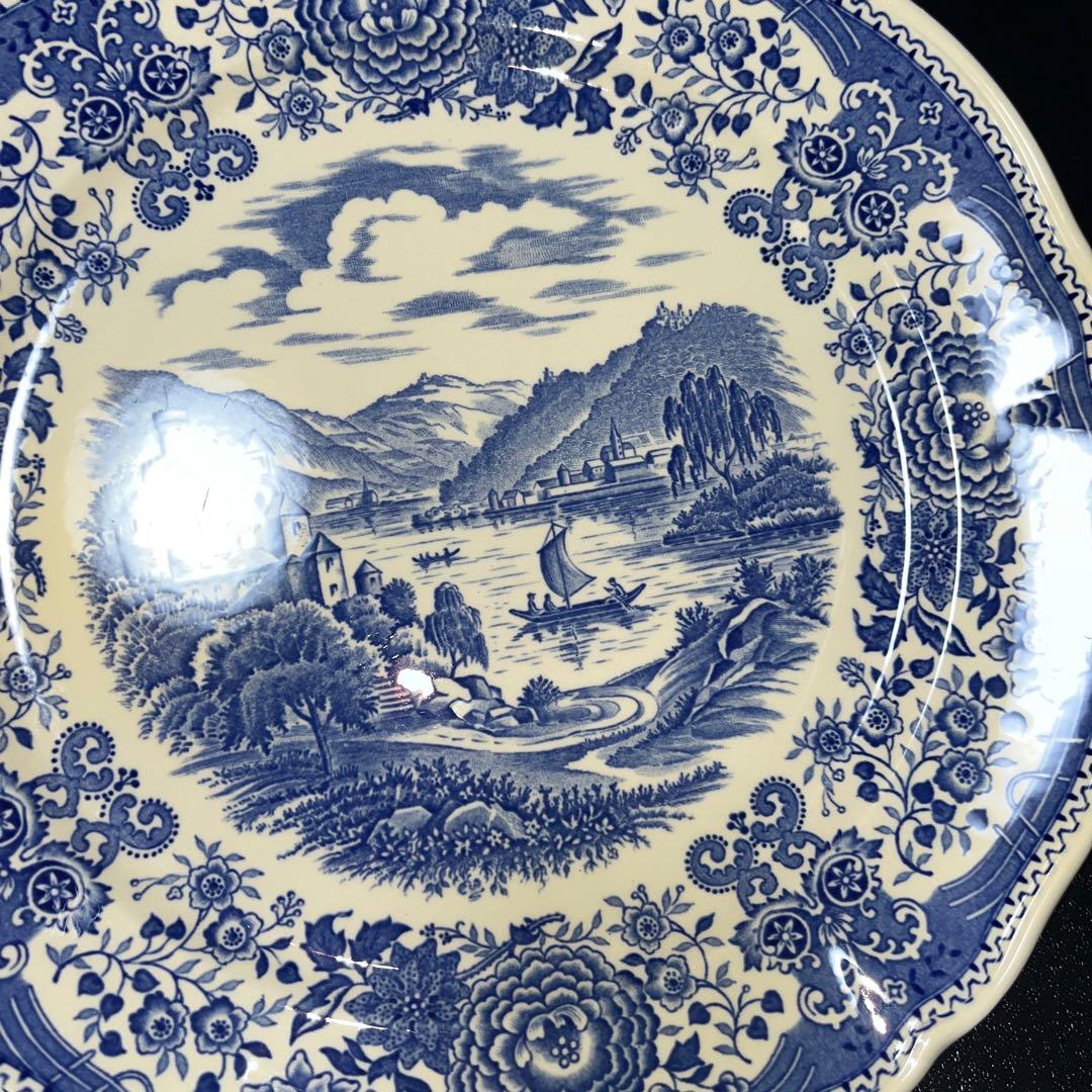 船 ビレロイ＆ボッホ ブルゲンランド ディナープレート 5枚 26cm