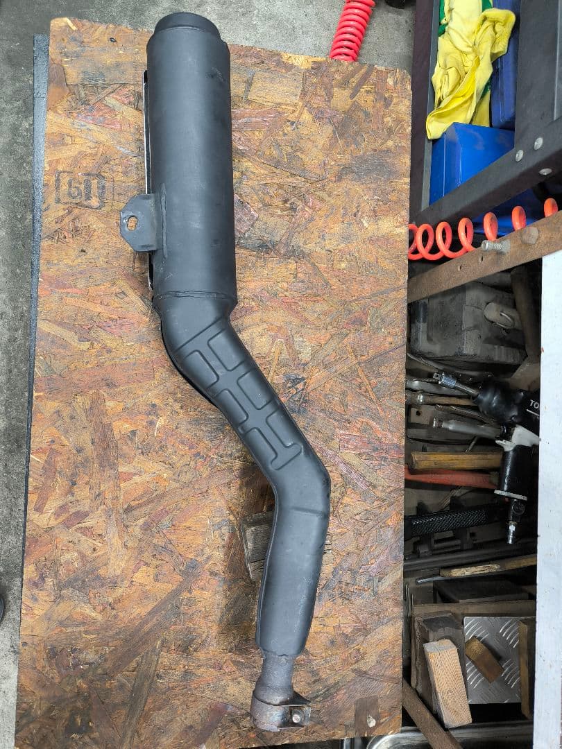 セロー225dg08j純正マフラー