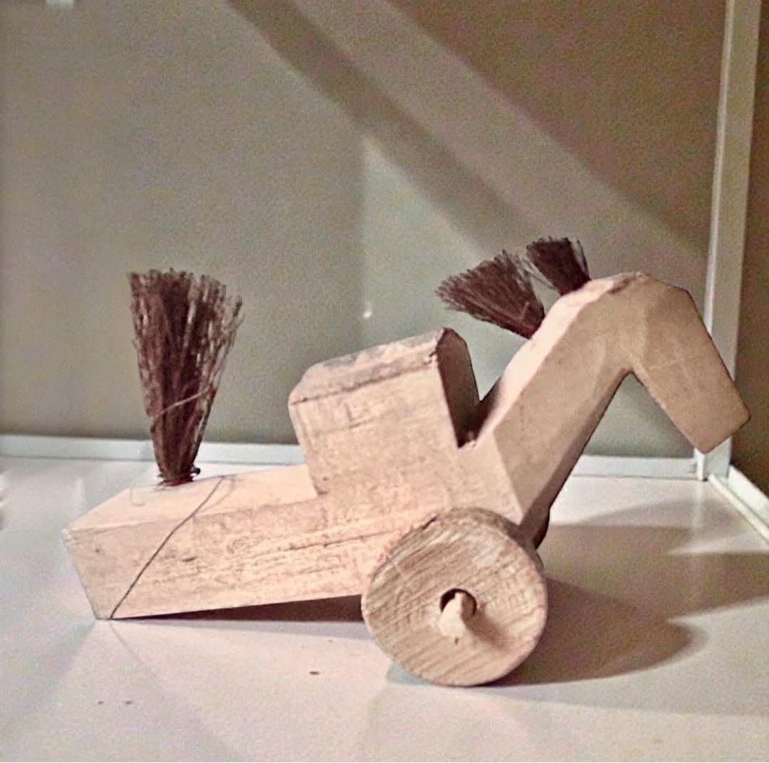 大分県廃絶郷土玩具 北山田のきじ馬②中山利市 午年飾り バーナードリーチ　民藝