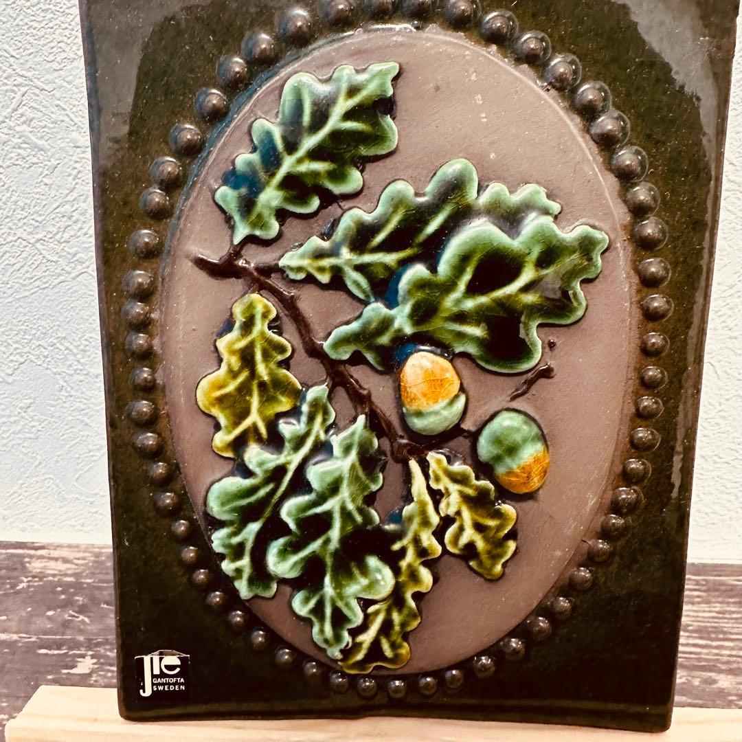 【Jie gantofta】陶板 どんぐり