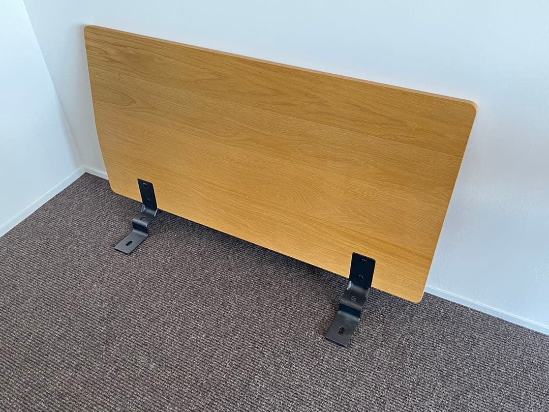 無印良品 ベッドフレーム用ヘッドボード・シングル・オーク材 02850623