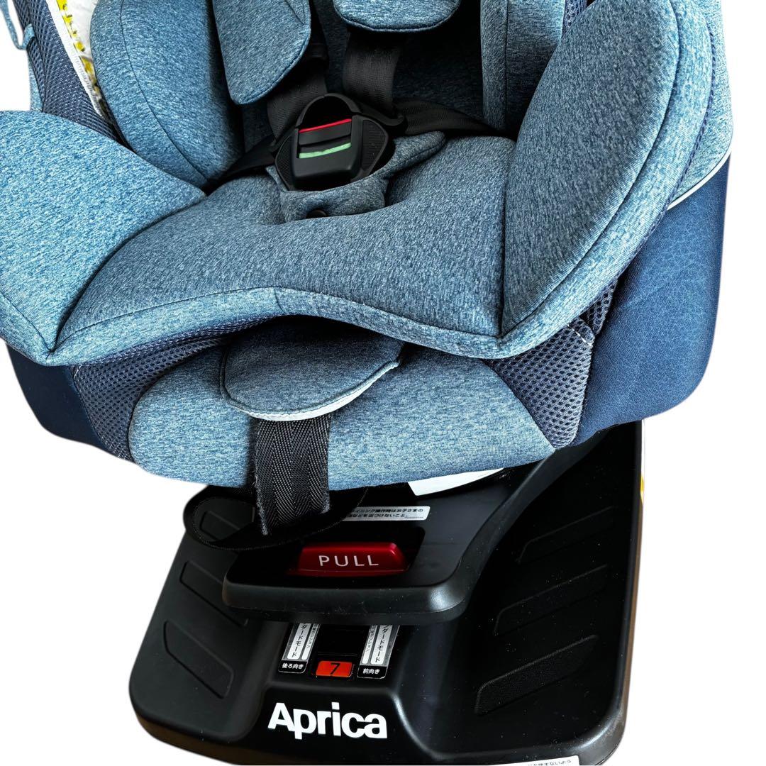 極美品✨ Aprica クルリラ ISOFIX対応 チャイルドシート 回転式