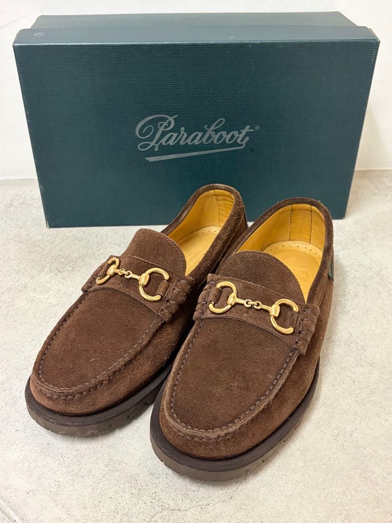 Paraboot ユナイテッドアローズ スウェードビットローファー
