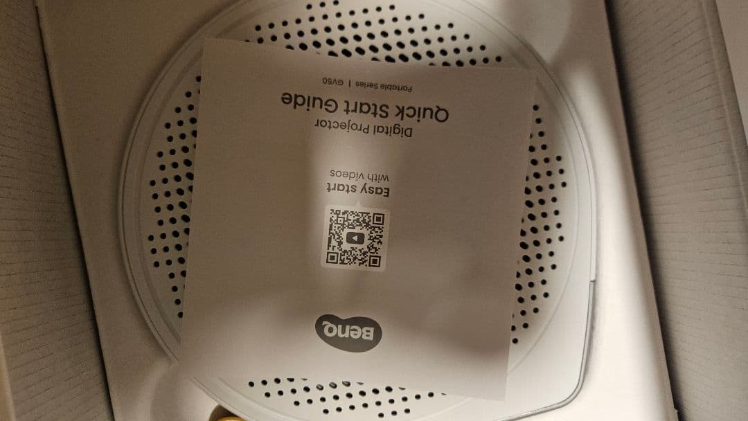 j*y様 BenQ　gv50　本体