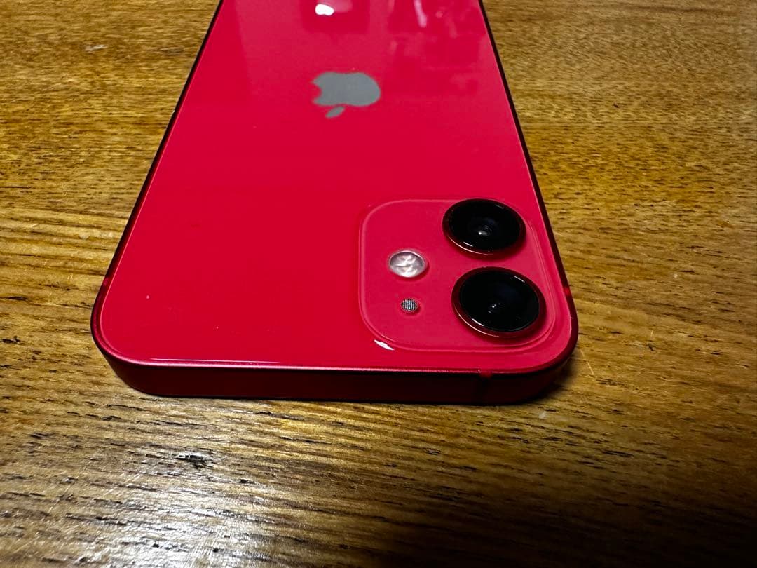 iPhone12 mini 赤　red