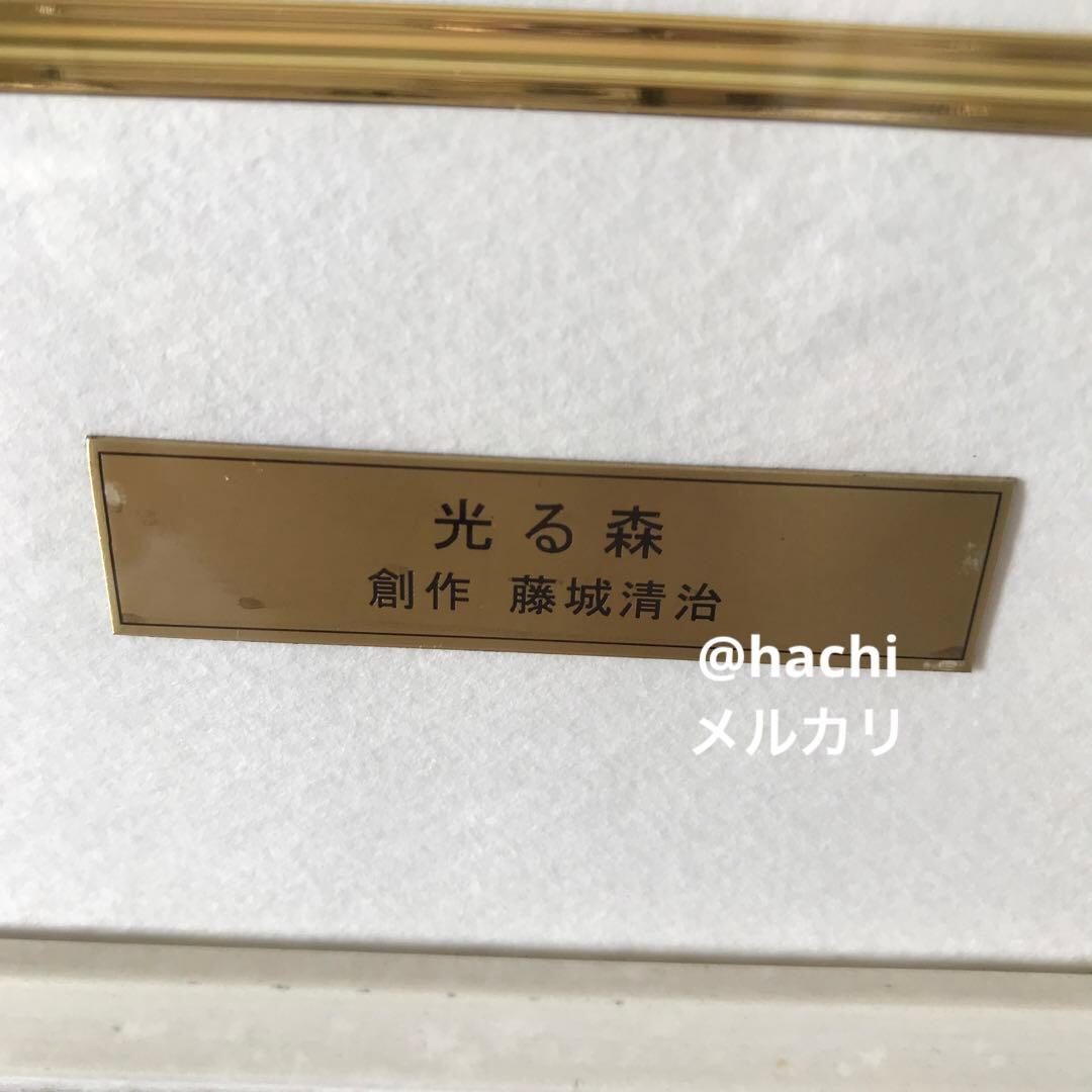 【真作・美品】『光る森』創作 藤城清治