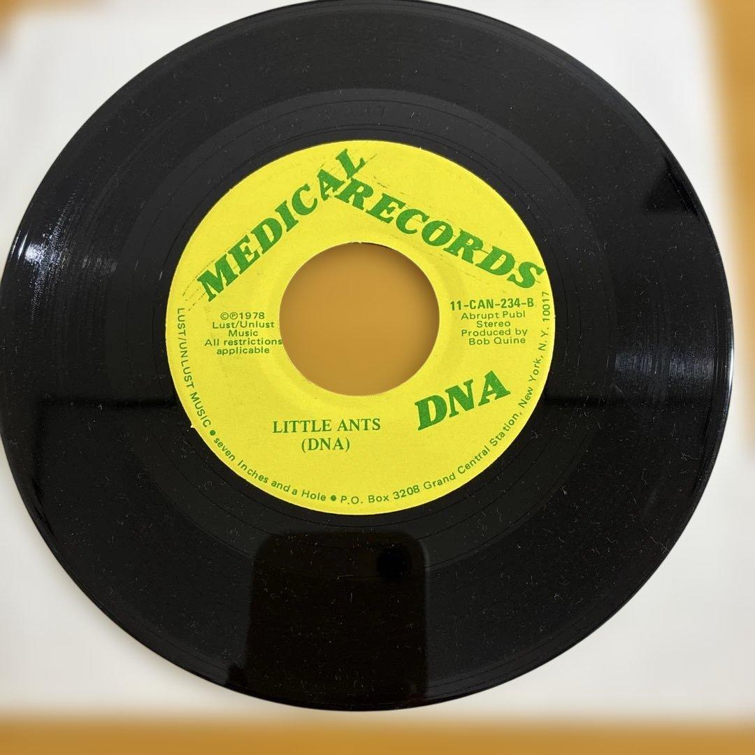 DNA 輸入レコード7inchYOU & YOU b/w LITTLE ANTS