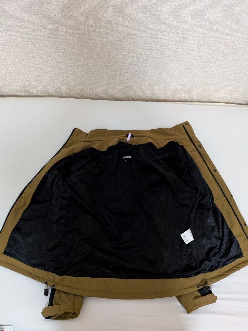 デイトナ　ライディングジャケット プロテクター付属 防風 DJ-005 ブラウン