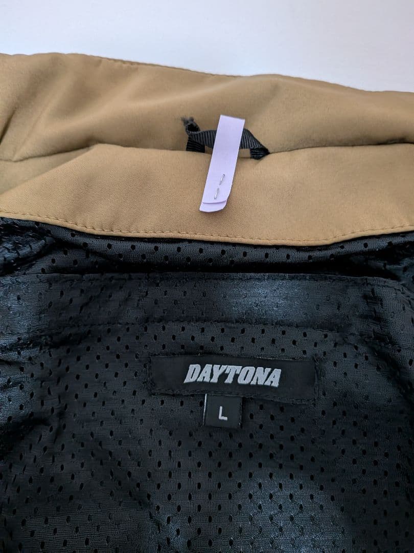 デイトナ　ライディングジャケット プロテクター付属 防風 DJ-005 ブラウン